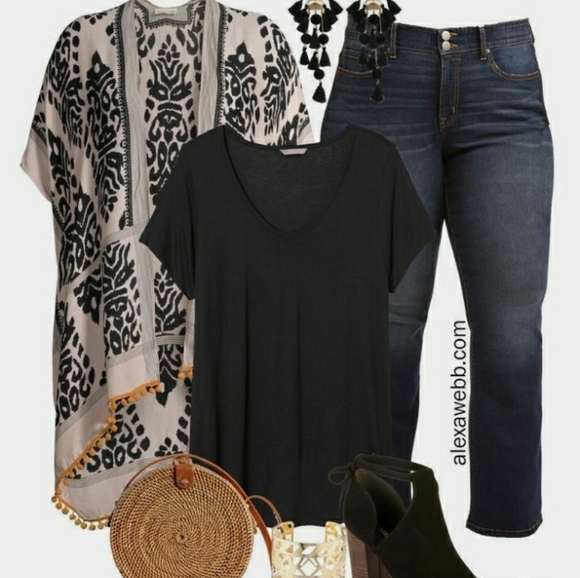 Avenue Blues wide legs bootcut Jeans - Picture 2 of 13